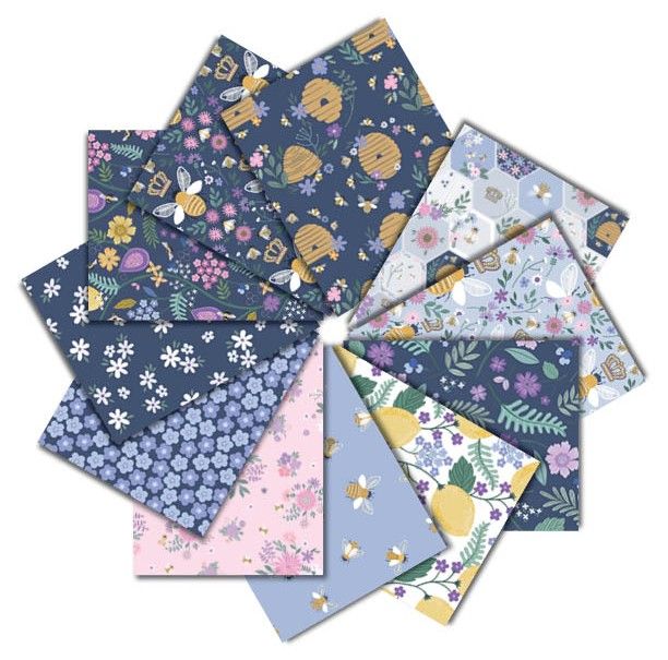 To Bee or Not To Bee Fat Quarter Bundle from Dear Stella