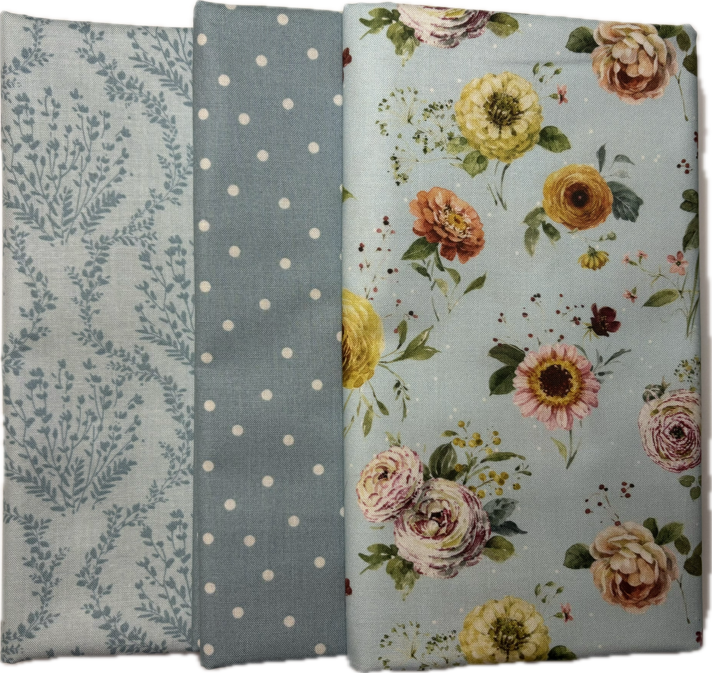 Blue Sketchbook 3 Yard Bundle