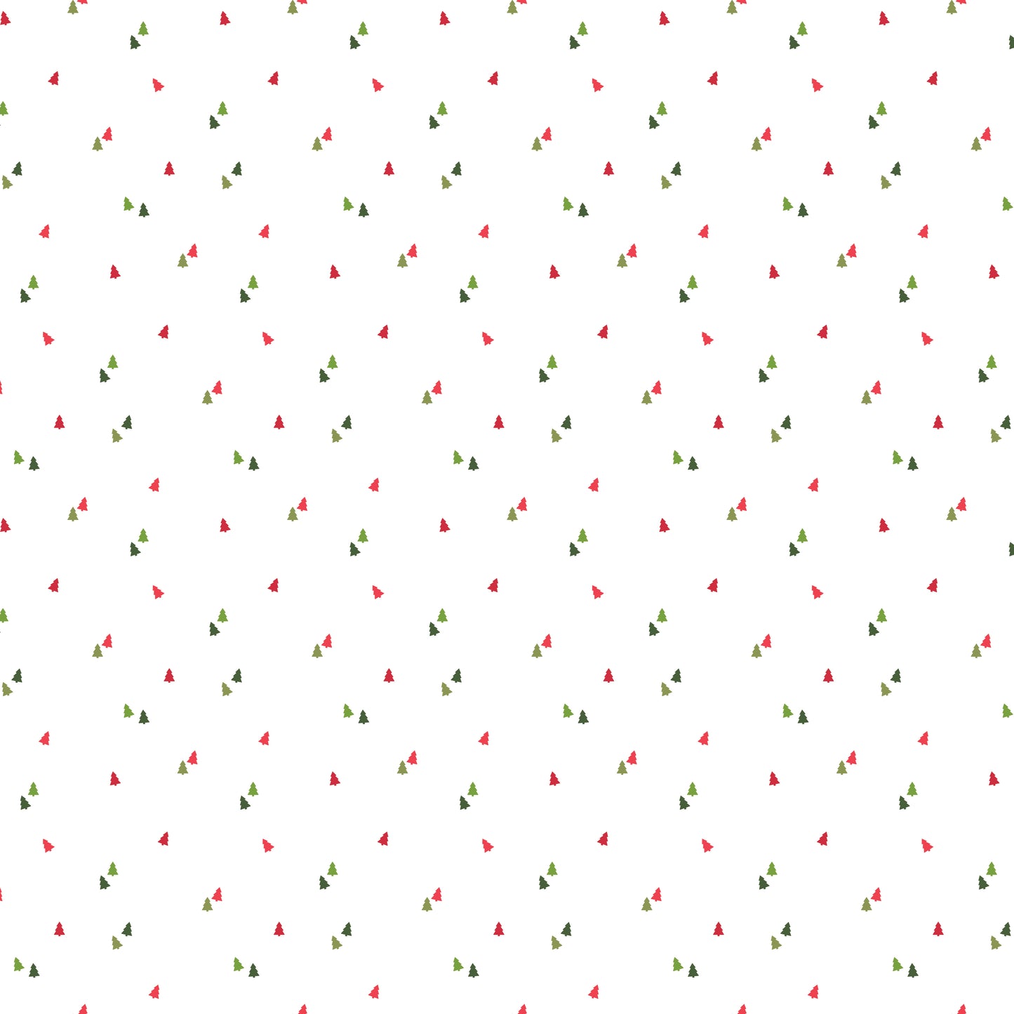 Seasonal Basic Trees White by Riley Blake Designs