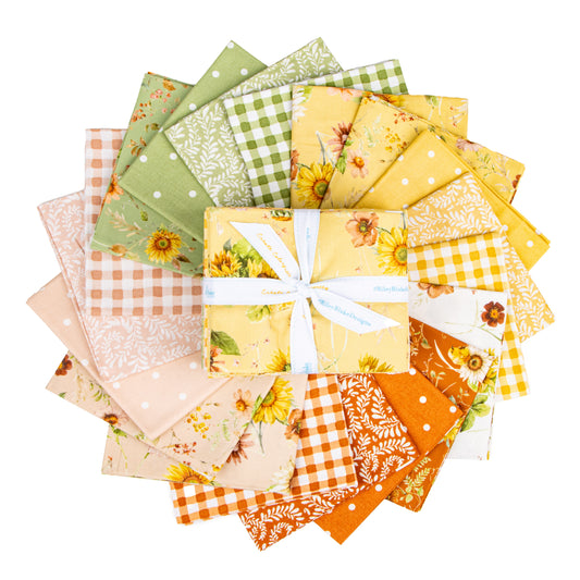Sunflower Whispers Fat Quarter Bundle