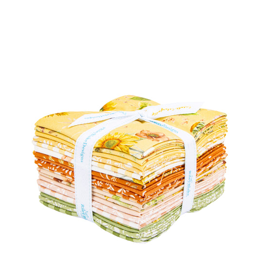 Sunflower Whispers Fat Quarter Bundle