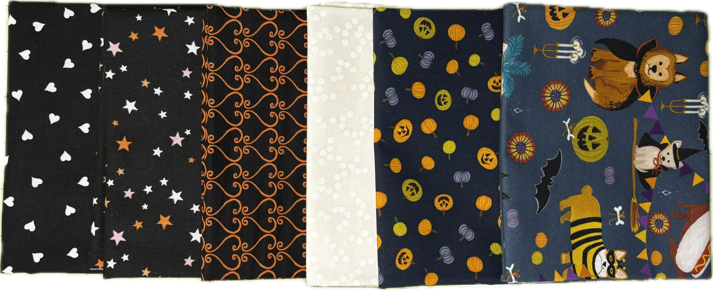 Howloween Small Fat Quarters Bundle #1
