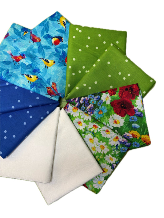 Flower Fat Quarter Bundle #1