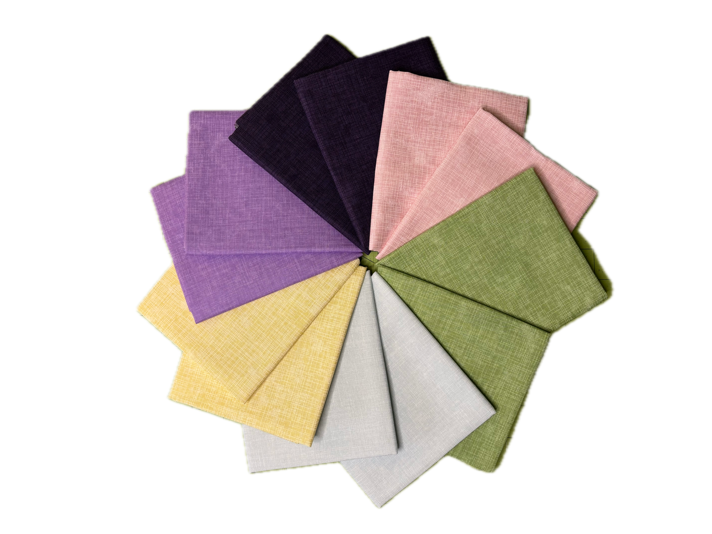 Quilters Linen by Robert Kaufman Fat Quarter Bundle