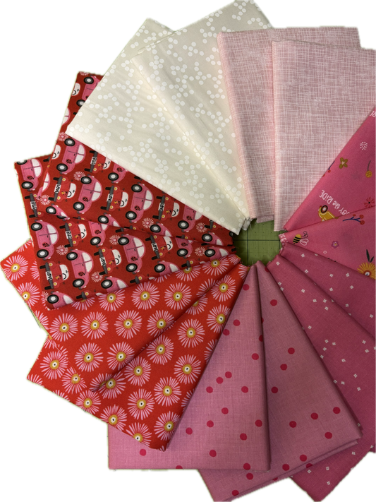 Love Bug Fat Quarter Bundle - Large