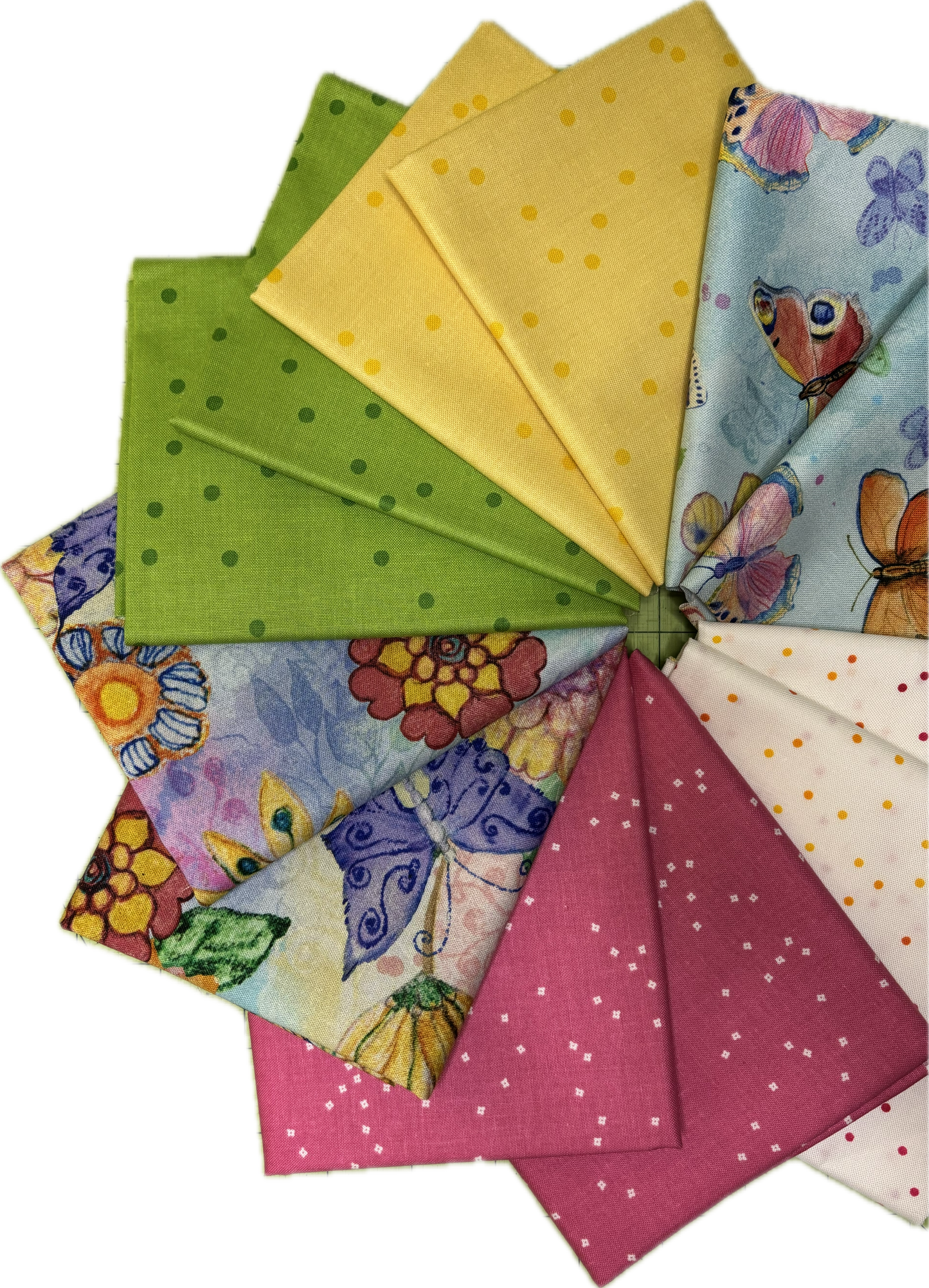Tossed Butterflies Fat Quarter Bundle #2