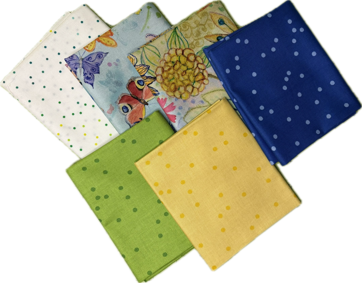 Small Tossed Butterflies Fat Quarter Bundle