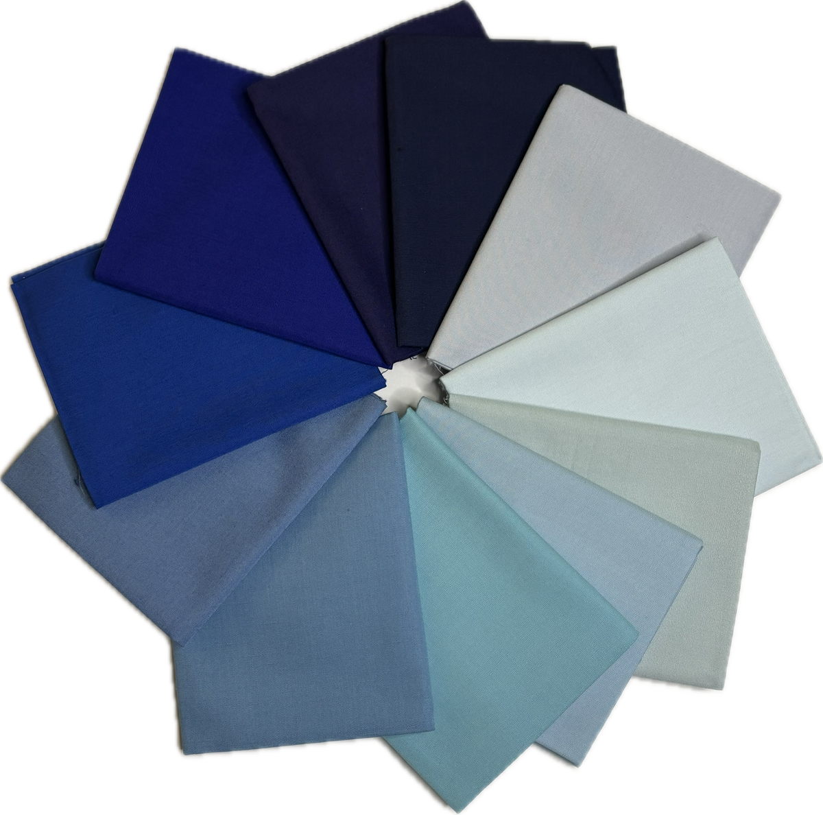 Blue Ombre Fat Quarter Bundle