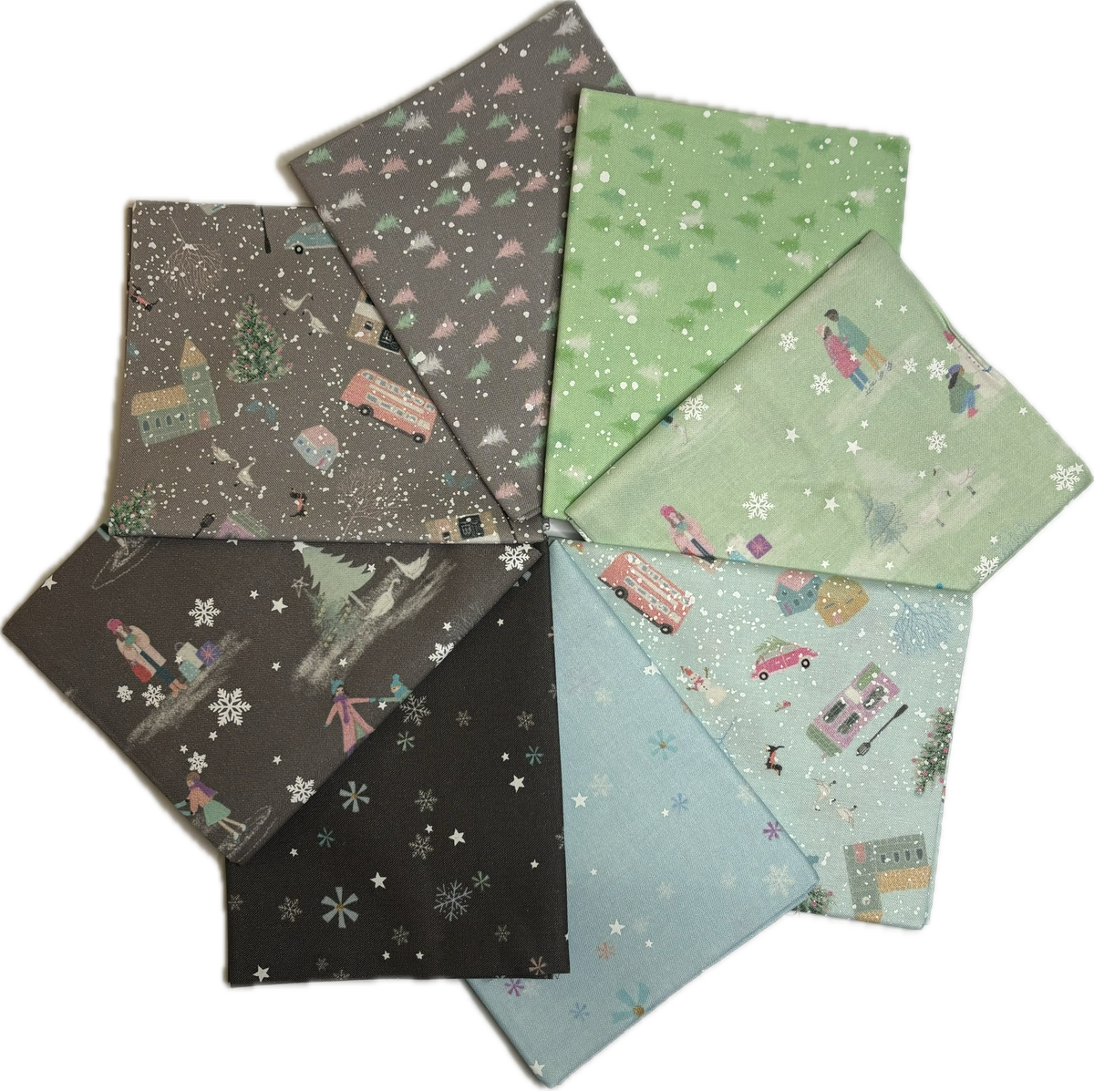 Wintertime Fat Quarter Bundle #1