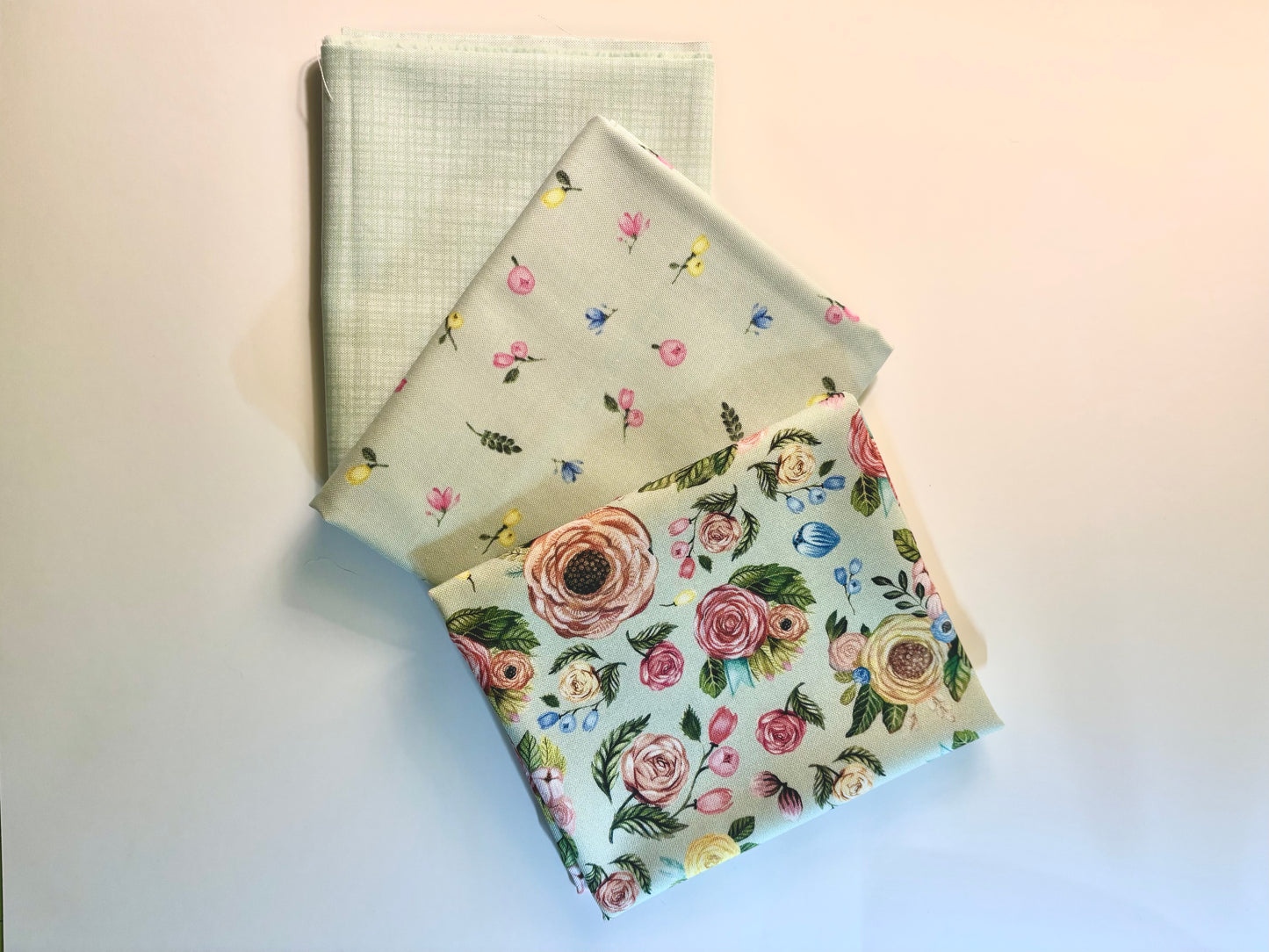 Mint Sweet Floral Fat Quarter Bundle