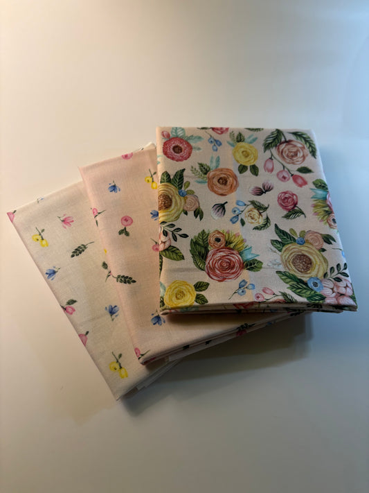 Pink Sweet Floral Fat Quarter Bundle