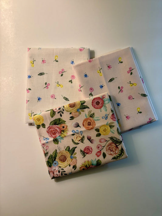Pink Sweet Floral Fat Quarter Bundle