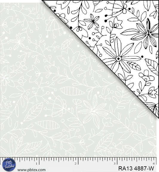 Outline Floral - PB Textiles