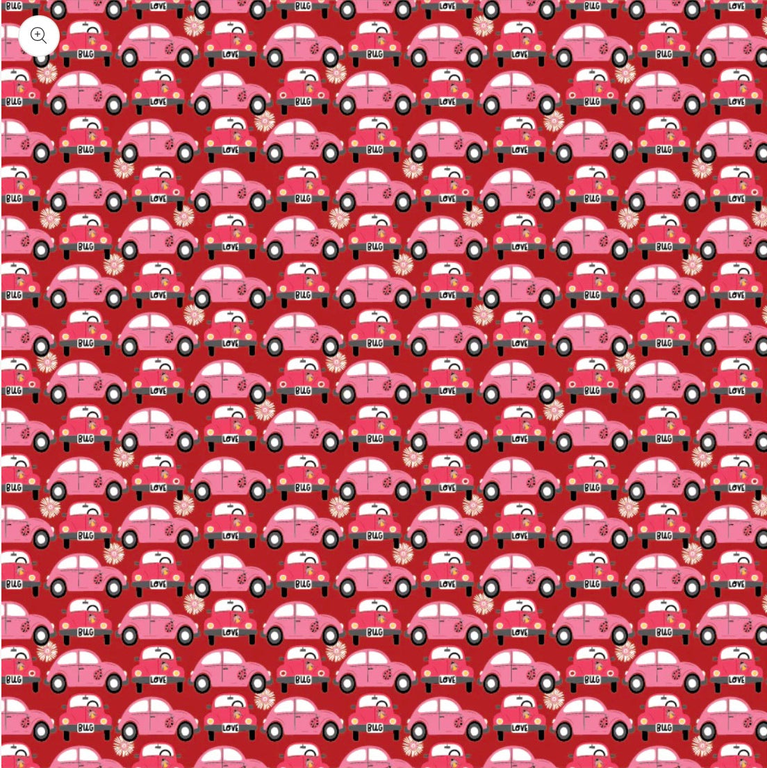 Beep Beep Red by Poppi Cotton