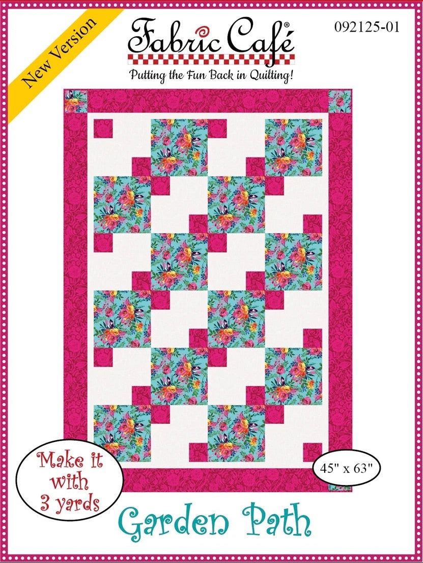 Garden Path Pattern by Fabric Cafe