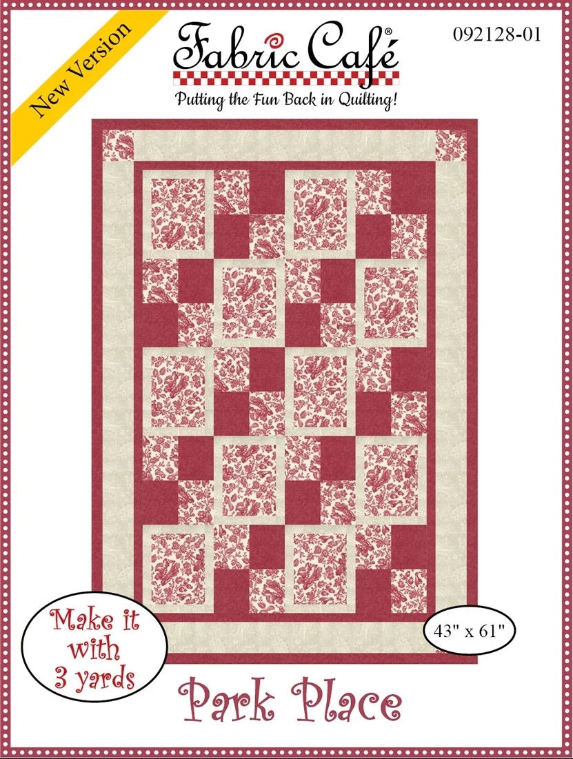 Park Place Pattern by Fabric Cafe