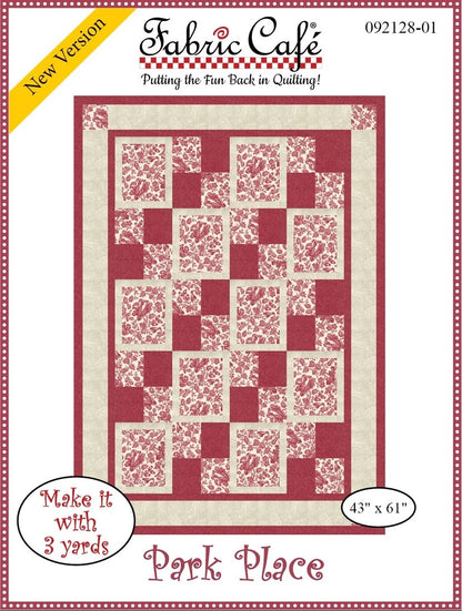 Park Place Pattern by Fabric Cafe