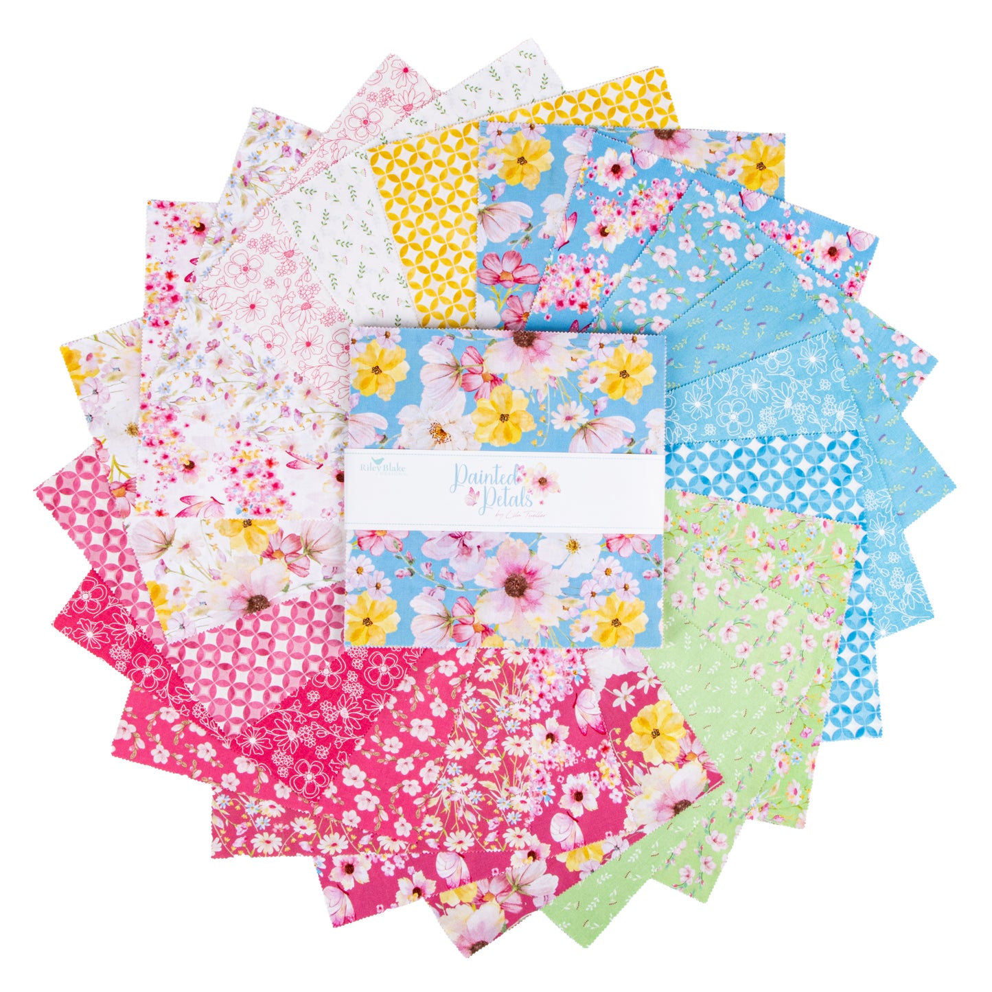 Painted Petals Fat Quarter Bundle