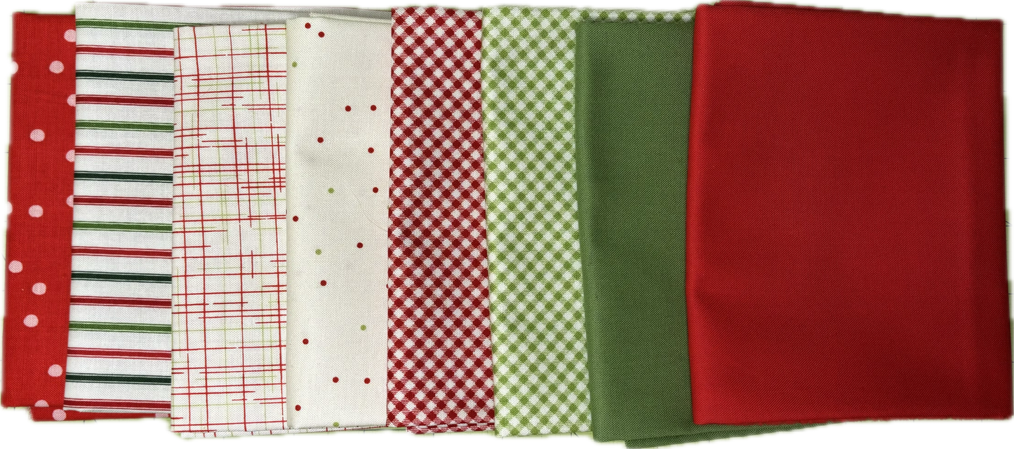 Small Christmas Basic Fat Quarter Bundle
