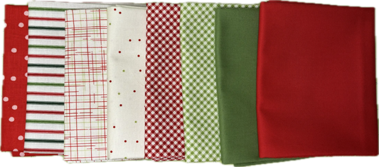 Small Christmas Basic Fat Quarter Bundle
