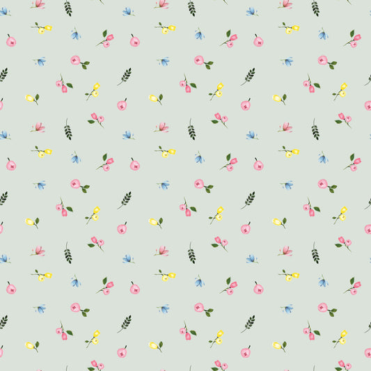 Riley Blake - Sweet Spring Ditsy - Seafoam