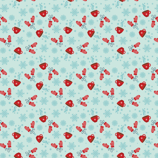 A Perfect Winter Cocoa Powder by Riley Blake Designs