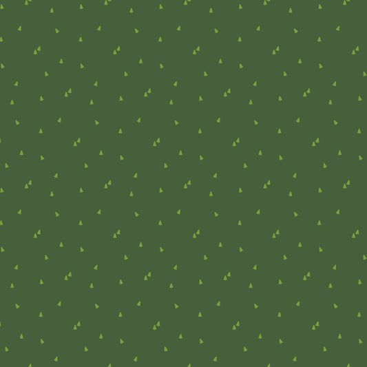 Seasonal Basics Trees Green by Riley Blake Designs