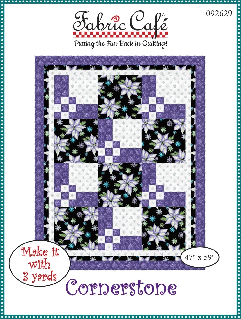 Cornerstone 3 Yard Pattern by Fabric Cafe