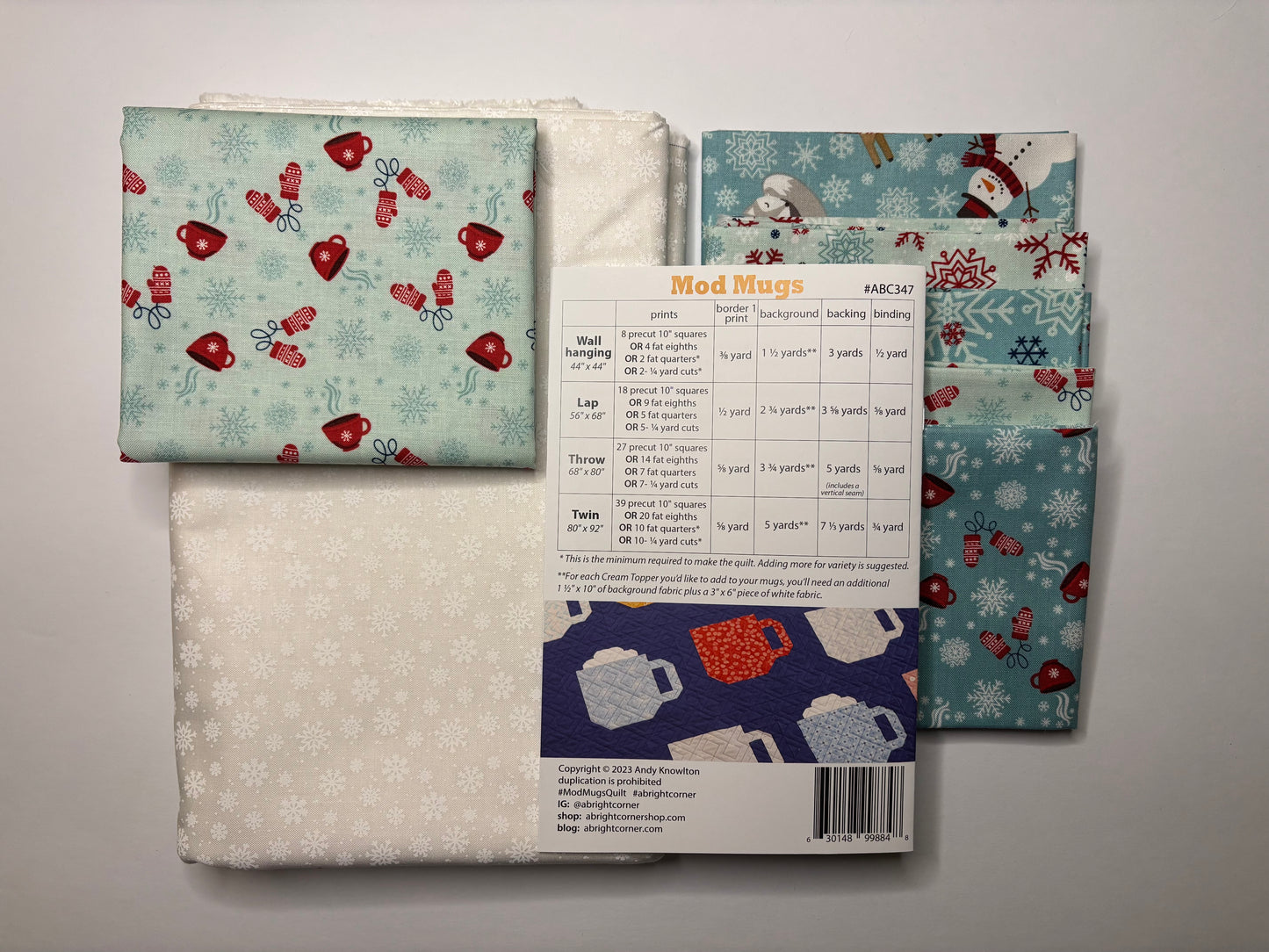Mod Mugs Quilt Kit #3