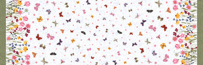 Flutter Blooms - Butterflies Border - PB Textiles