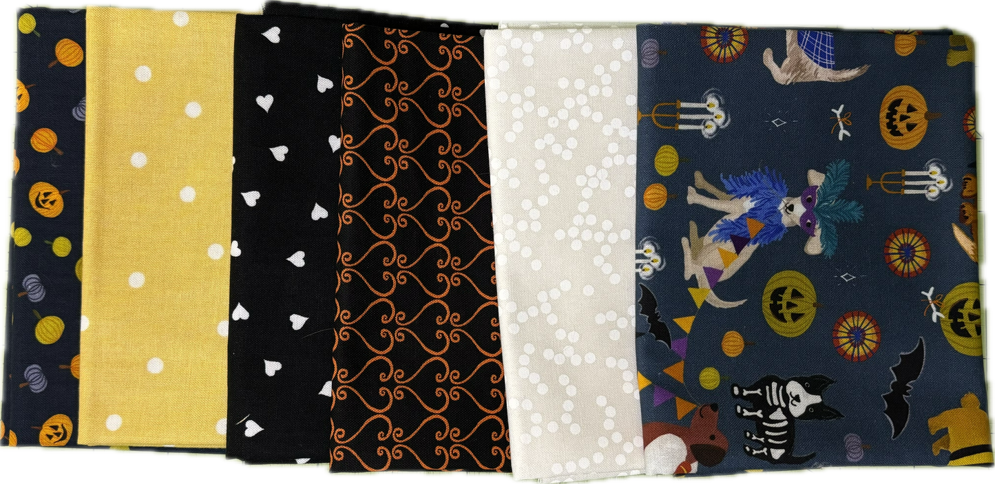 Howloween Small Fat Quarter Bundle #2
