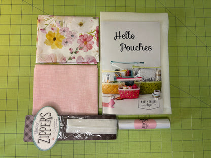 Hello Pouch Kit - Painted Petals