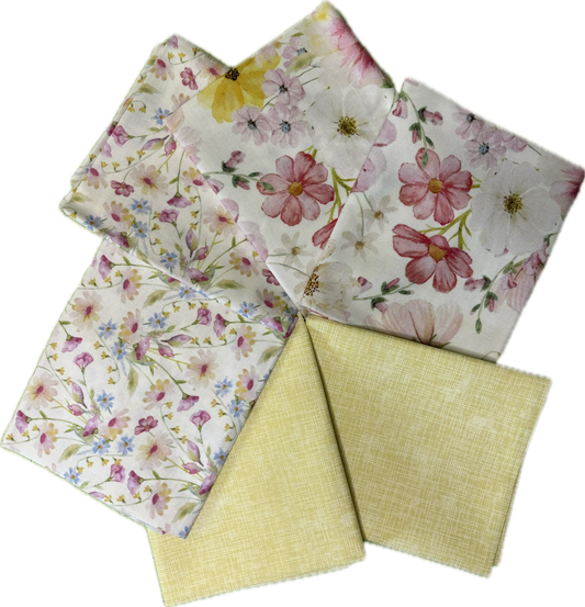 Small Painted Petal Fat Quarter Bundle