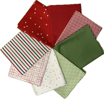 Small Christmas Basic Fat Quarter Bundle