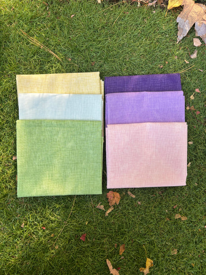 Quilters Linen by Robert Kaufman Fat Quarter Bundle