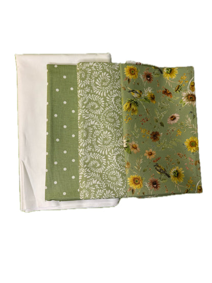 Sunflower Whispers Blessing Quilt Kit