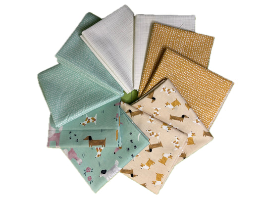 Adorable Puppy FQ Bundle