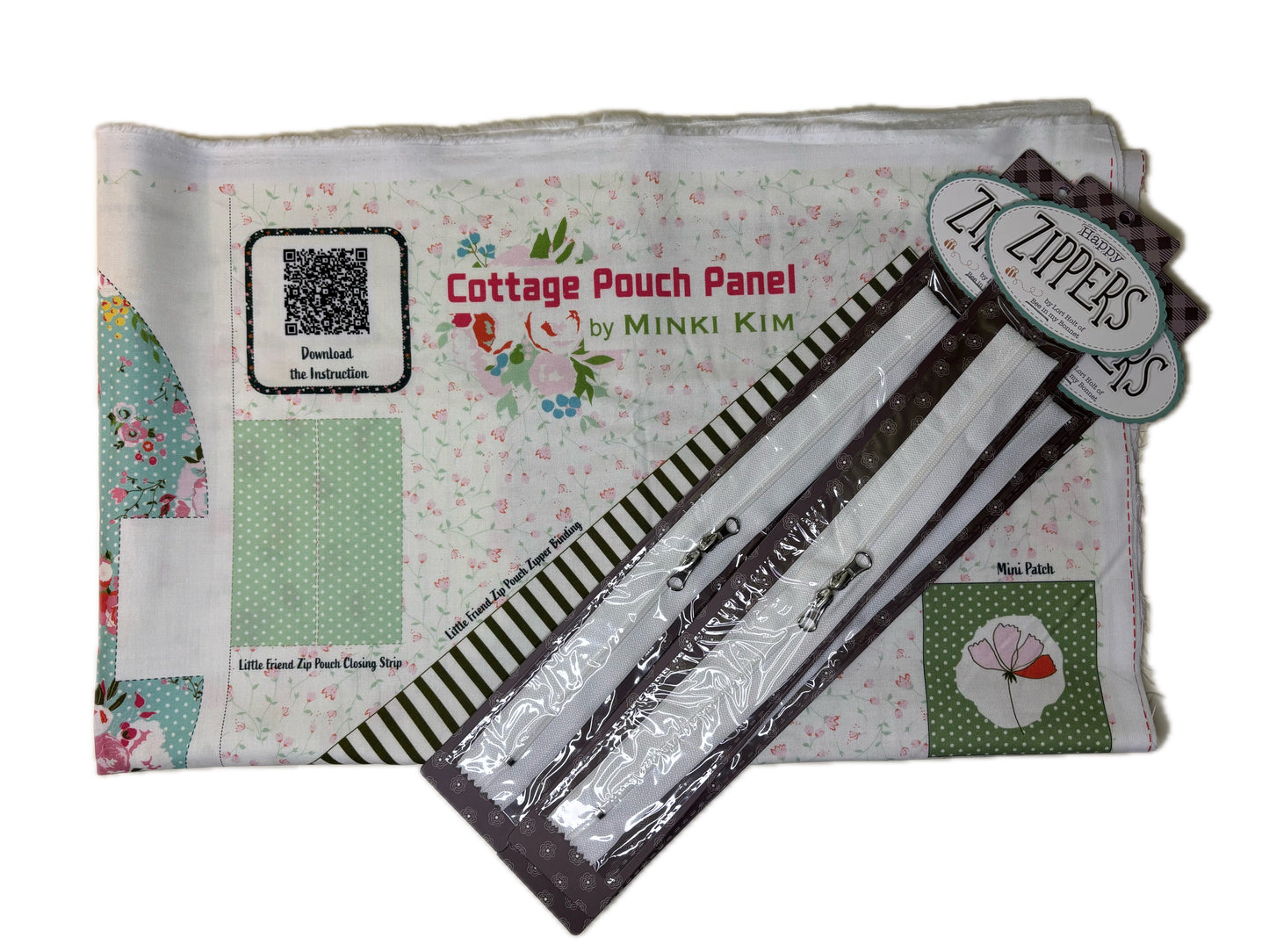 Cottage Pouch Panel by Minki Kim Kit