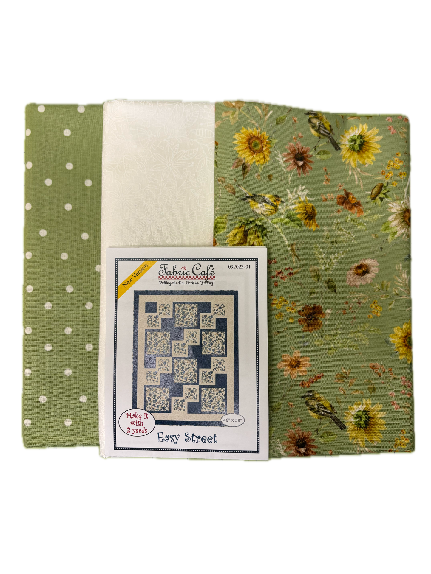 Easy Street Sunflower Whispers 3 Yard Kit