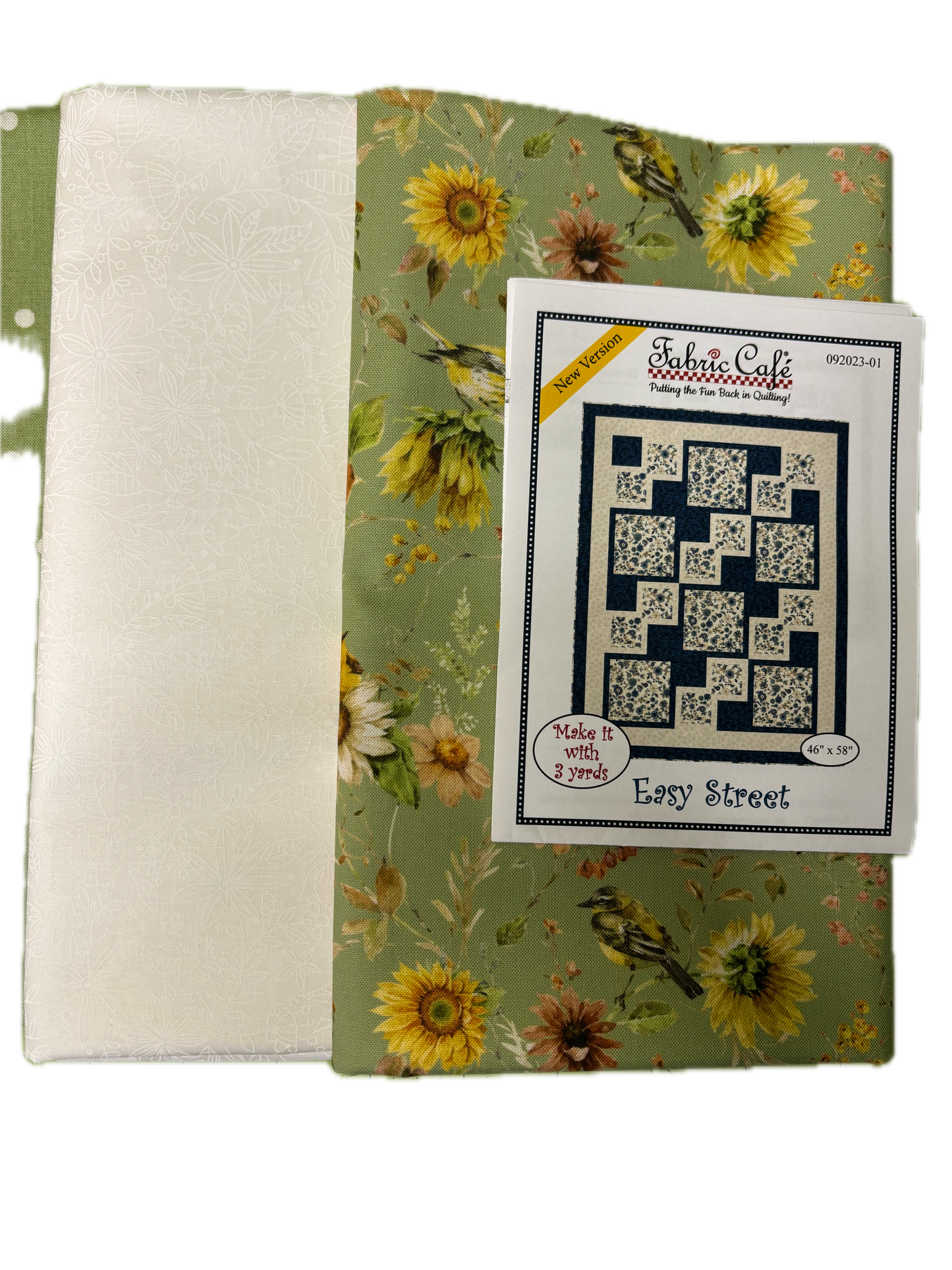 Easy Street Sunflower Whispers 3 Yard Kit