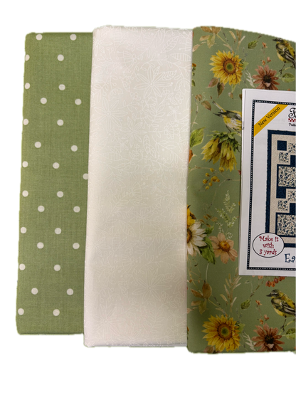 Easy Street Sunflower Whispers 3 Yard Kit