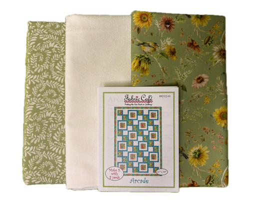 Sunflower Whispers 3yrd Quilt Kit