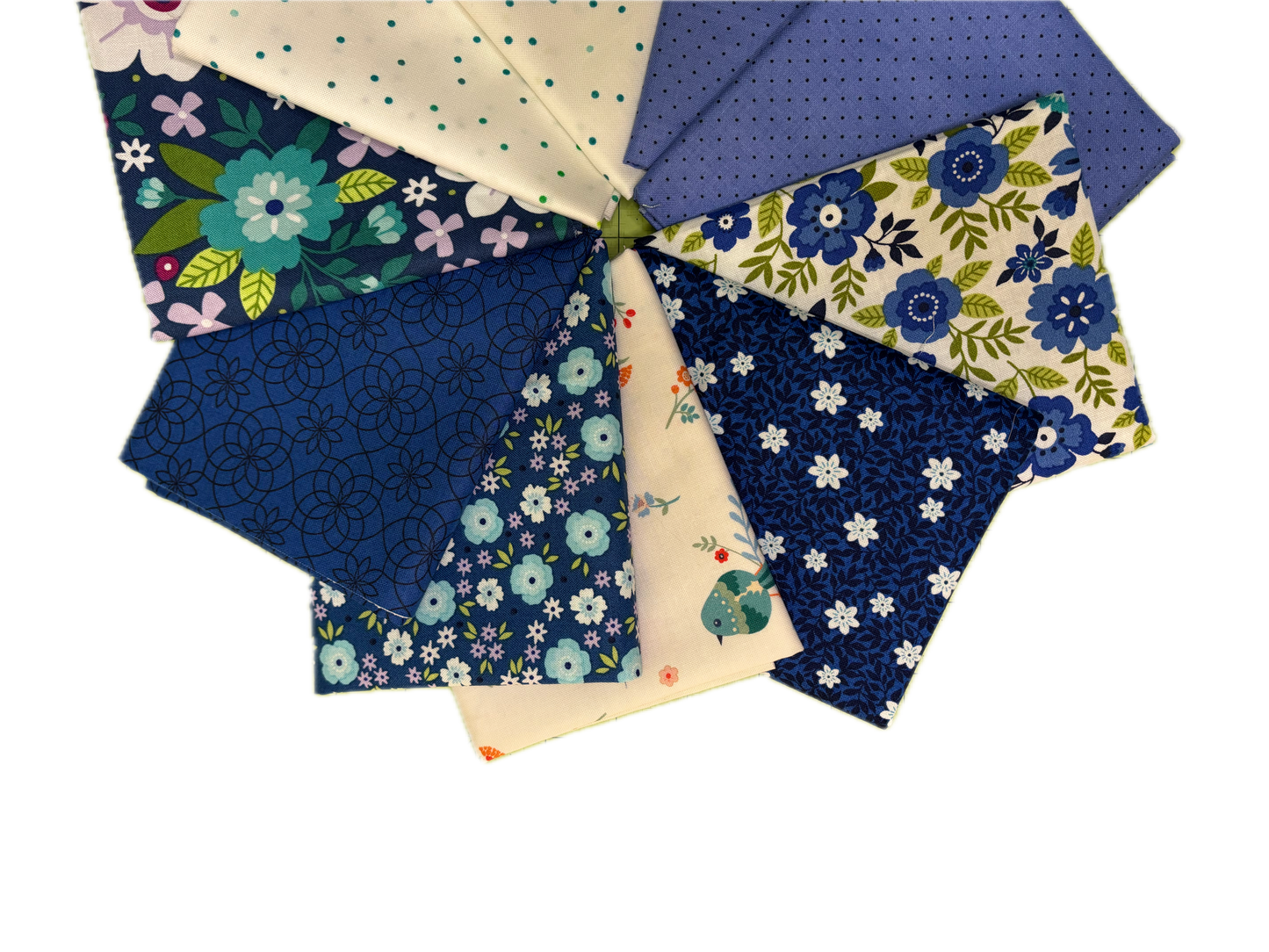 Deep Blue Fat Quarter Bundle