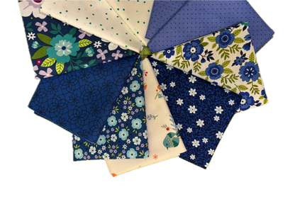 Deep Blue Fat Quarter Bundle