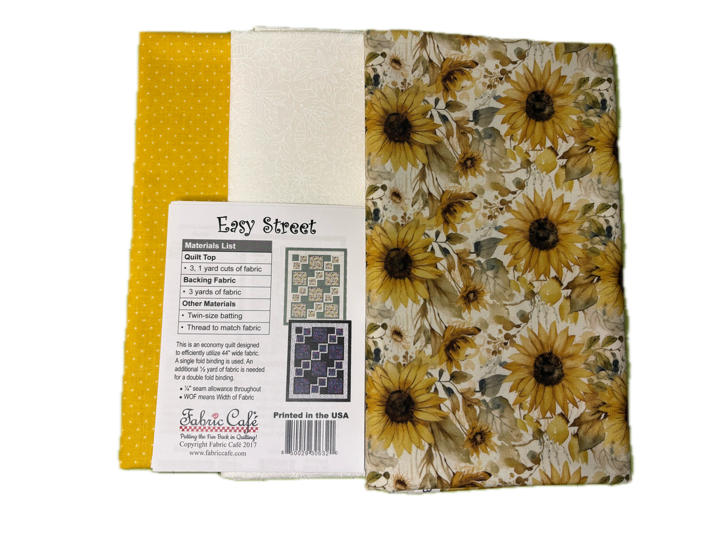 Sunflower 3 Yard Quilt Kit