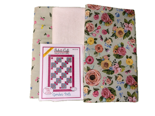 3 Yard Quilt Kit Sweet Spring Floral - Mint