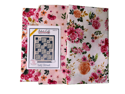 Packed Floral 3 Yard Quilt Kit