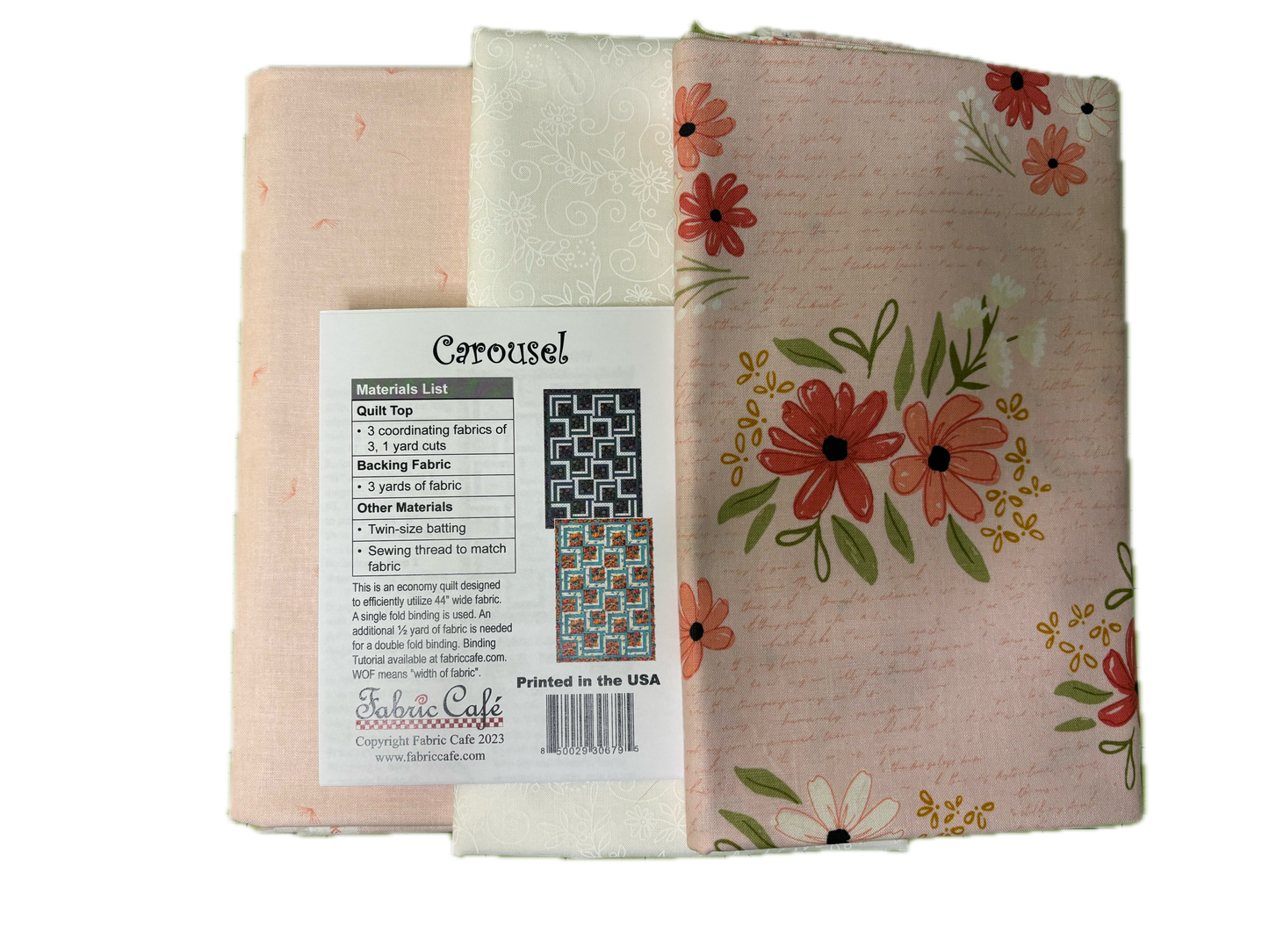 Between The Pages 3 yrd Quilt Kit