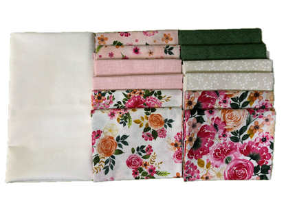 Packed Florals Quilt Kit #3