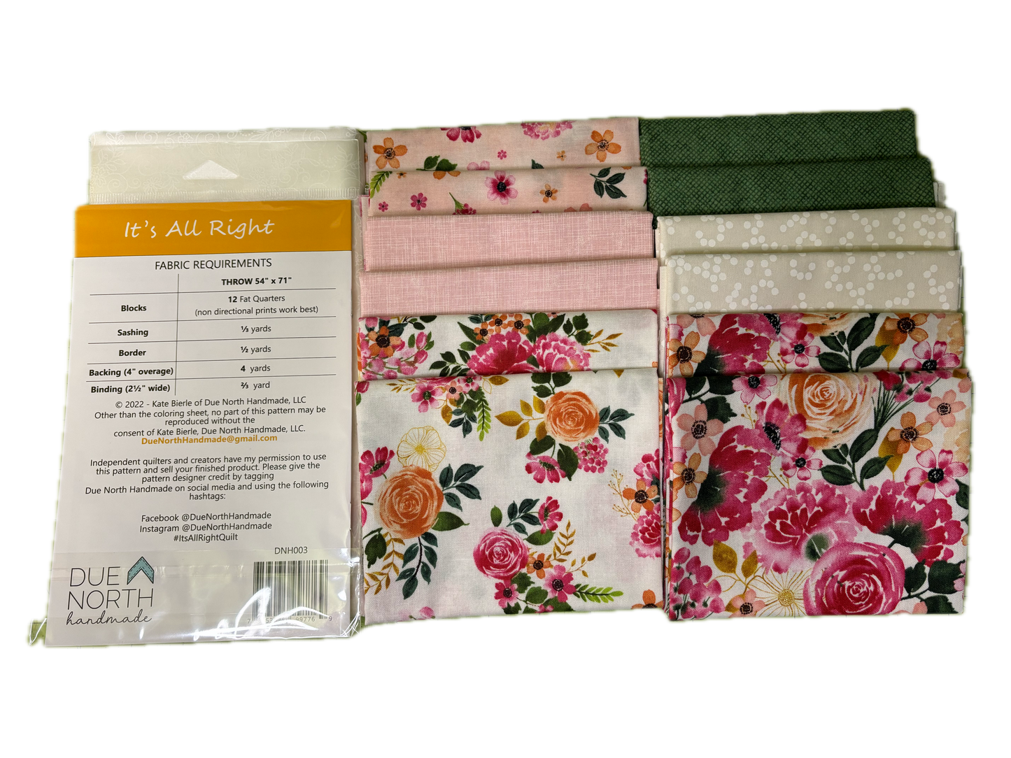 Packed Florals Quilt Kit #3